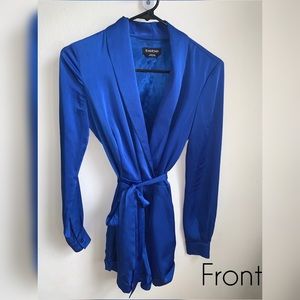 Bebé Navy Blue jumpsuit